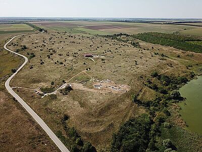 Photo du site d'archéologie